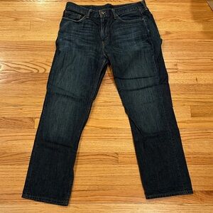 Mens Levi’s 514 dark denim jeans